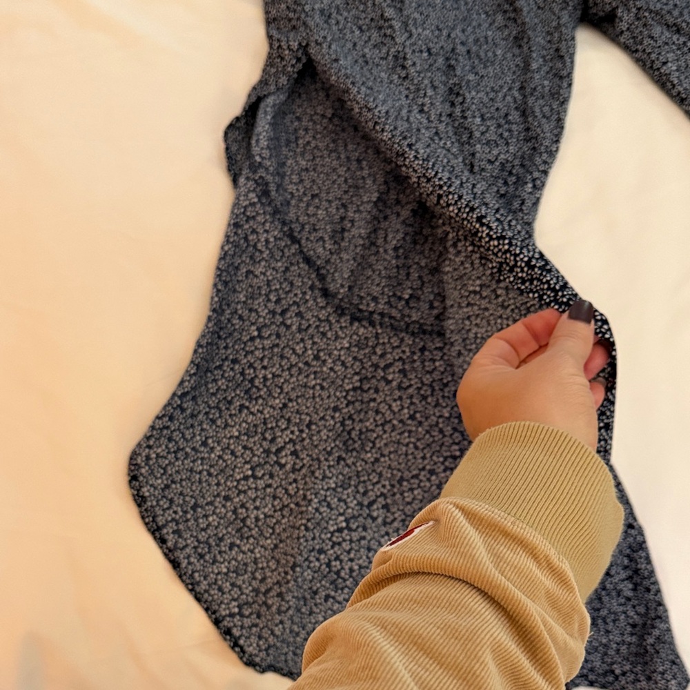 Chic Navy Patterned Jumpsuit - image 6